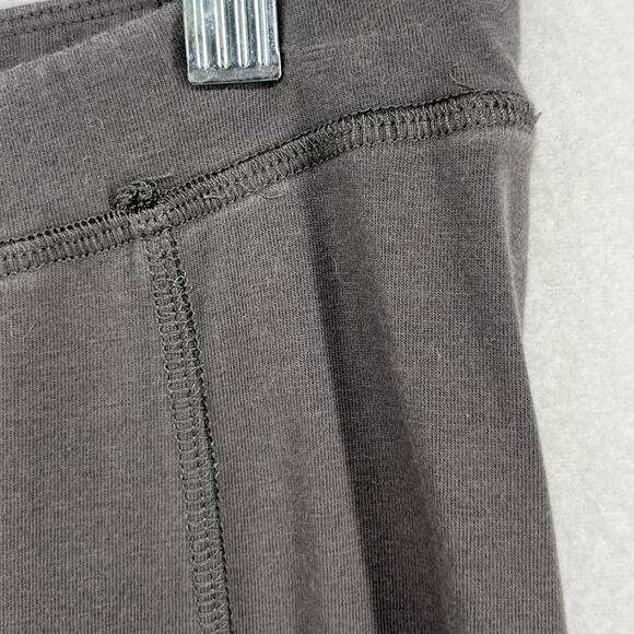 EILEEN FISHER Pants M Stretch Organic Cotton Jersey Jogger Pull On Gray USA - Picture 8 of 16